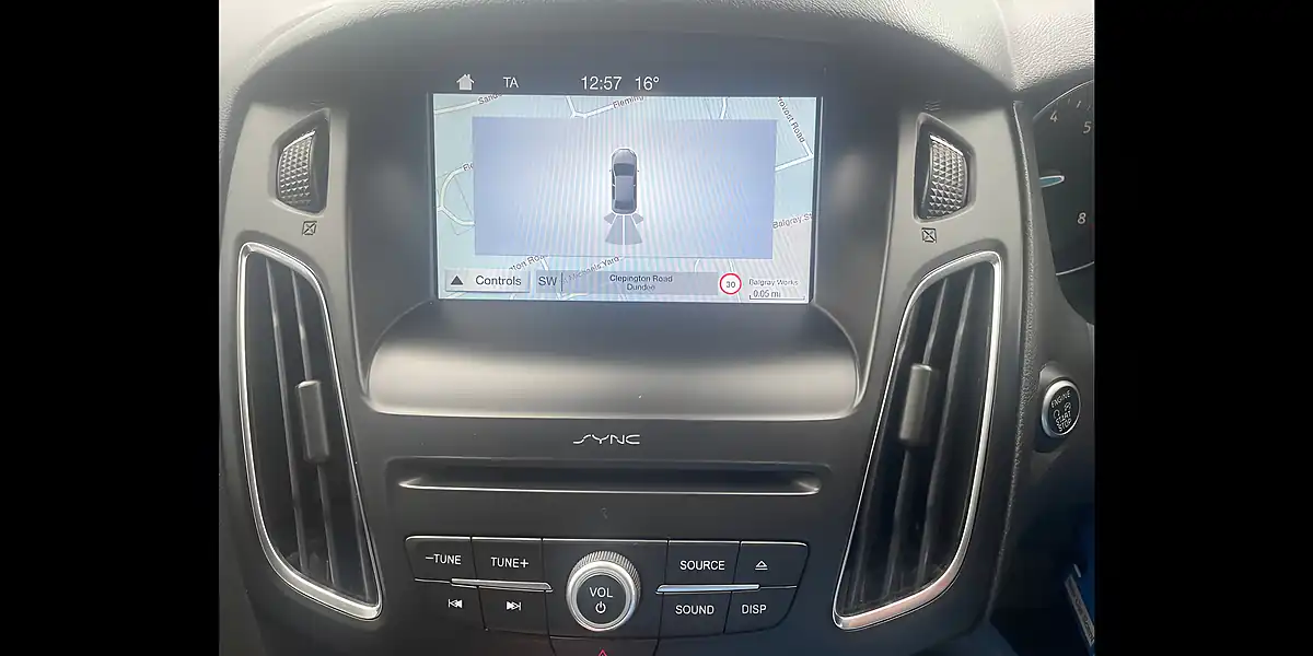 Used 2017 Ford Focus Titanium Red - Interior and Exterior details 14