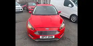 Used 2017 Ford Focus Titanium Red - Interior and Exterior details 2