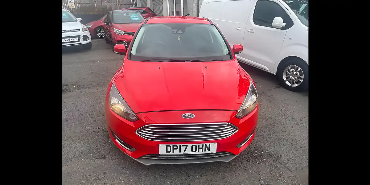 Used 2017 Ford Focus Titanium Red - Interior and Exterior details 2