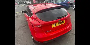 Used 2017 Ford Focus Titanium Red - Interior and Exterior details 6