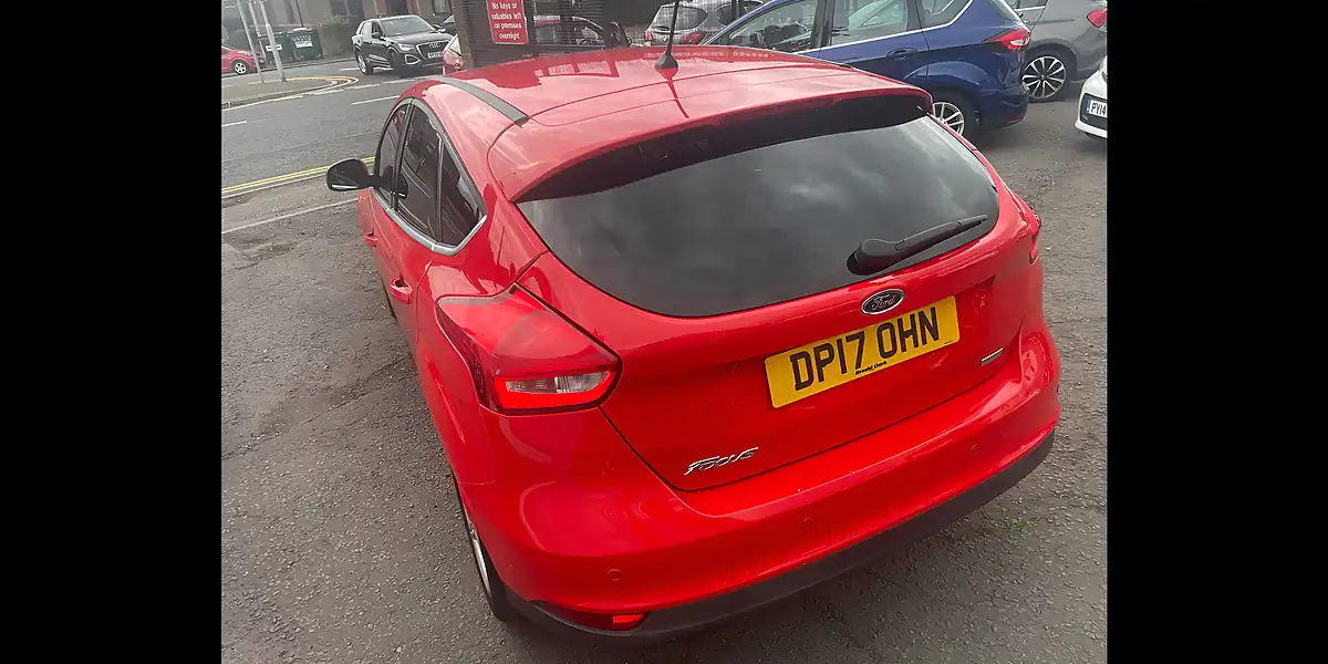 Used 2017 Ford Focus Titanium Red - Interior and Exterior details 6