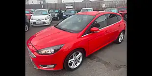 Used 2017 Ford Focus Titanium Red - Interior and Exterior details 7
