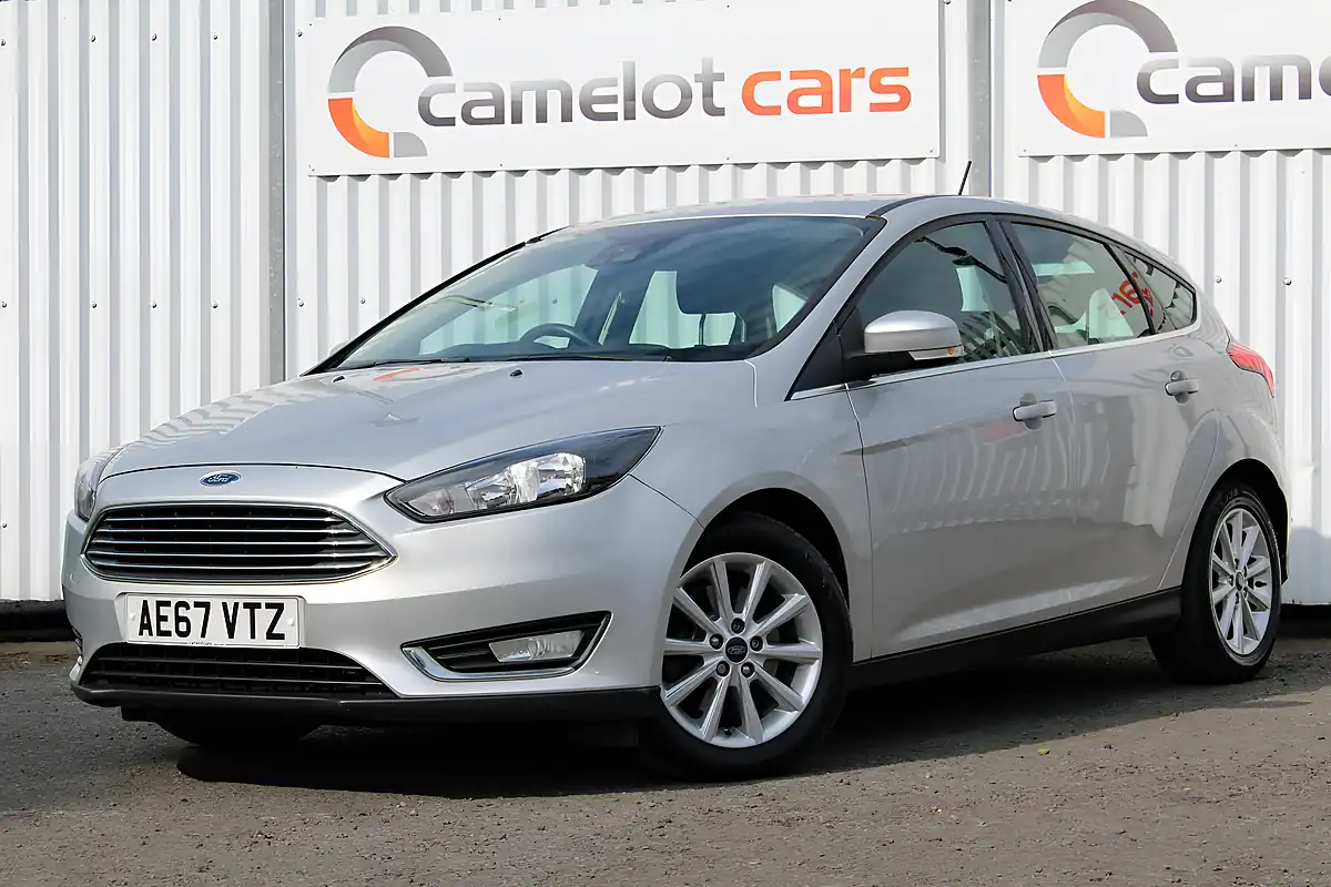 Used 2017 Ford Focus Titanium Silver - Interior and Exterior details 2