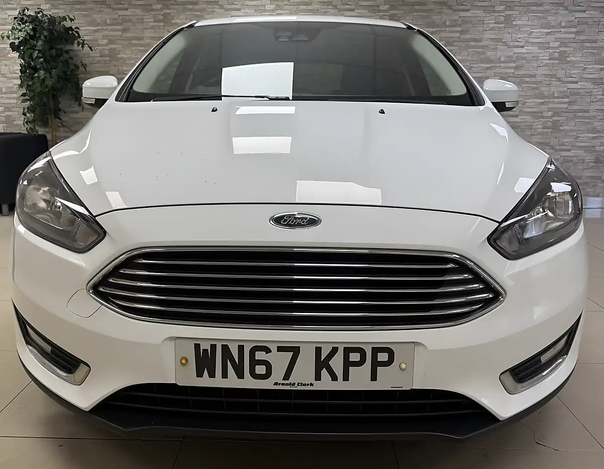 Used 2017 Ford Focus Titanium White - Interior and Exterior details 11