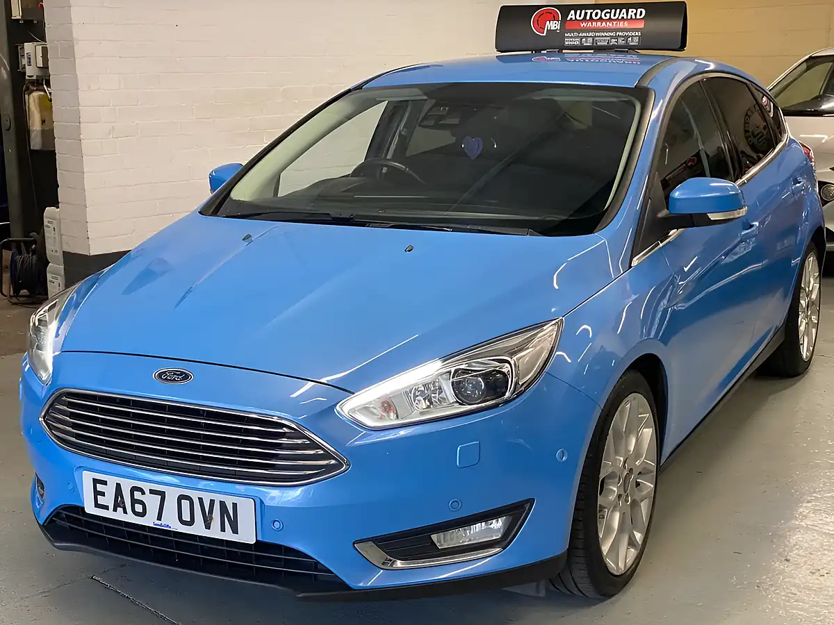 Used 2017 Ford Focus Titanium X Blue - Interior and Exterior details 2
