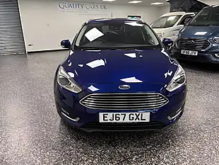 Used 2017 Ford Focus Titanium X Deep Impact Blue - Interior and Exterior details 12