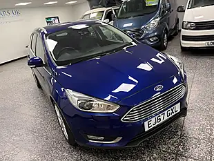 Used 2017 Ford Focus Titanium X Deep Impact Blue - Interior and Exterior details 13