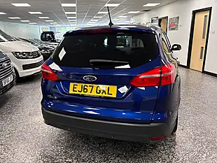 Used 2017 Ford Focus Titanium X Deep Impact Blue - Interior and Exterior details 16