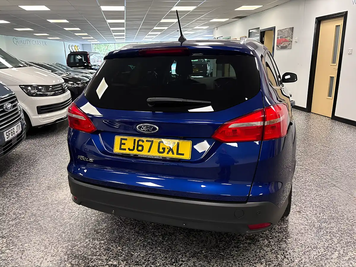 Used 2017 Ford Focus Titanium X Deep Impact Blue - Interior and Exterior details 16