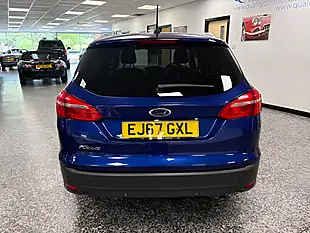 Used 2017 Ford Focus Titanium X Deep Impact Blue - Interior and Exterior details 19