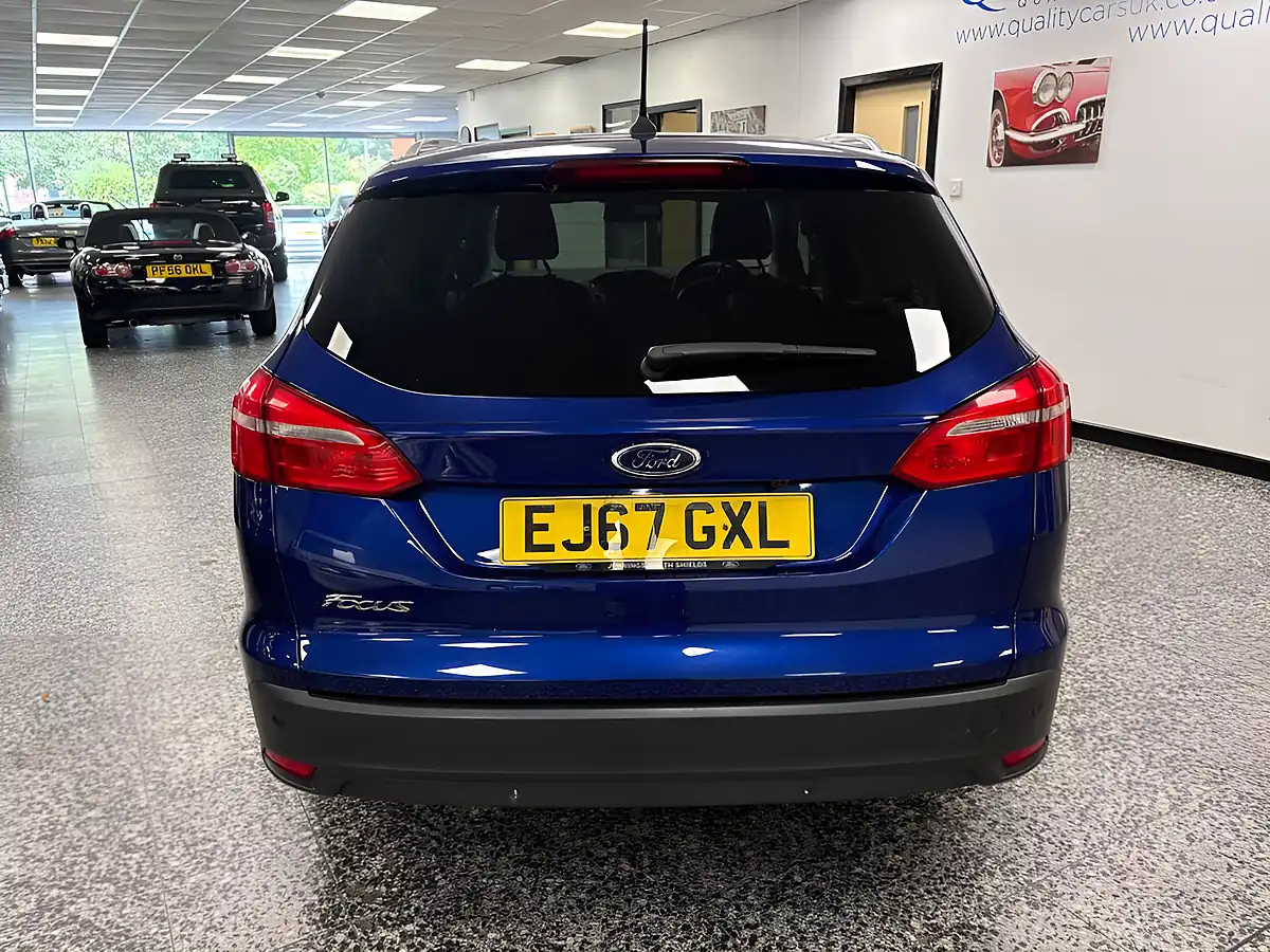 Used 2017 Ford Focus Titanium X Deep Impact Blue - Interior and Exterior details 19