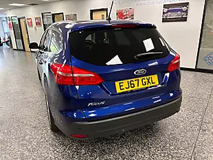 Used 2017 Ford Focus Titanium X Deep Impact Blue - Interior and Exterior details 20