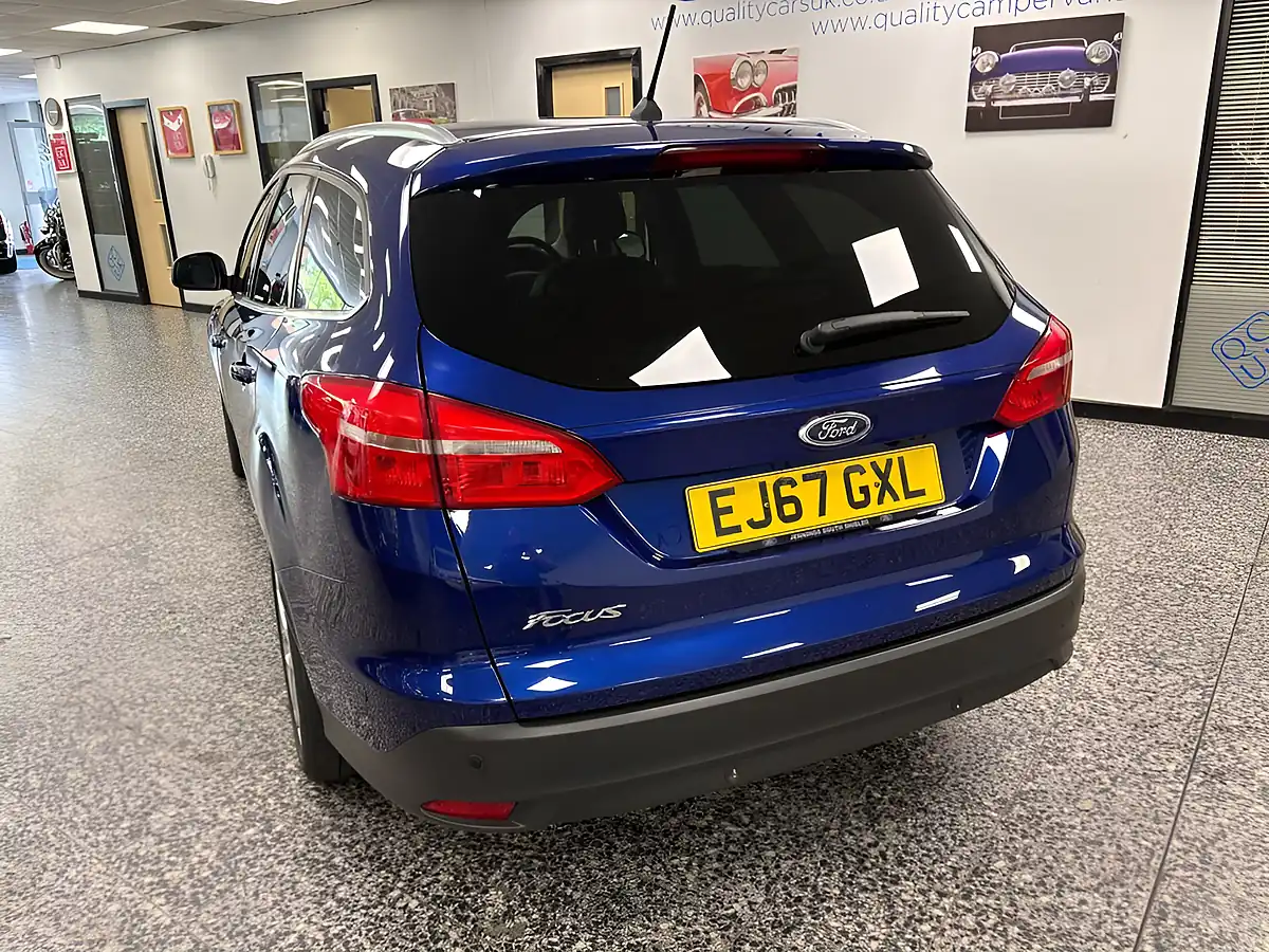 Used 2017 Ford Focus Titanium X Deep Impact Blue - Interior and Exterior details 20