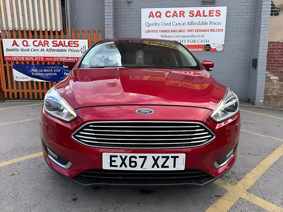 Used 2017 Ford Focus Titanium X Red - Interior and Exterior details 2