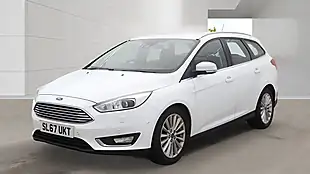 Used 2017 Ford Focus Titanium X White - Interior and Exterior details 2