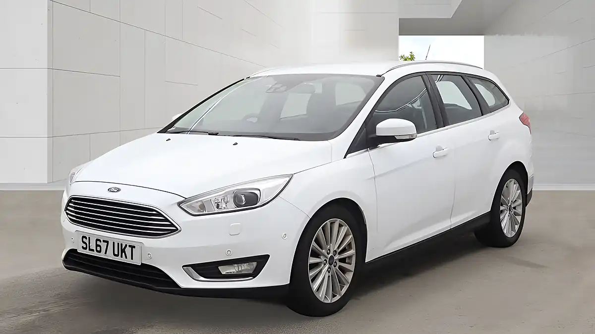 Used 2017 Ford Focus Titanium X White - Interior and Exterior details 2