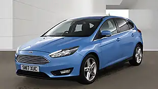 Used 2017 Ford Focus Zetec Blue - Interior and Exterior details 2