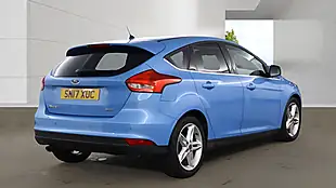 Used 2017 Ford Focus Zetec Blue - Interior and Exterior details 4