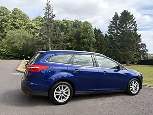 Used 2017 Ford Focus Zetec Blue - Interior and Exterior details 16