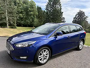 Used 2017 Ford Focus Zetec Blue - Interior and Exterior details 6