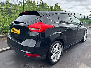 Used 2017 Ford Focus Zetec Edition Black - Interior and Exterior details 3