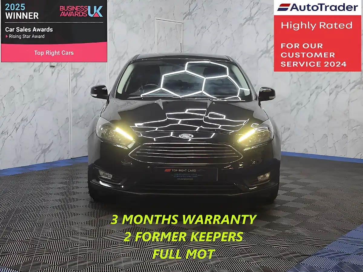 Used 2017 Ford Focus Zetec Edition Black - Interior and Exterior details 2