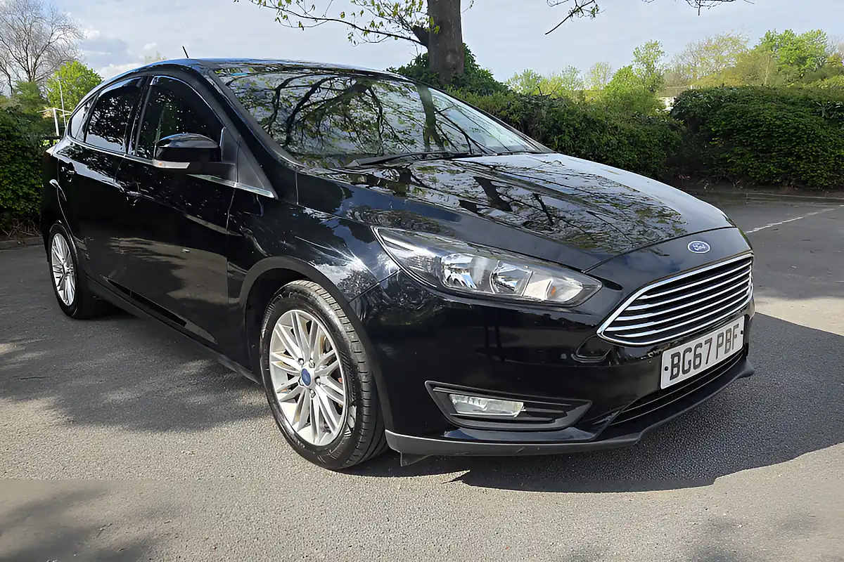 Used 2017 Ford Focus Zetec Edition Black - Front View