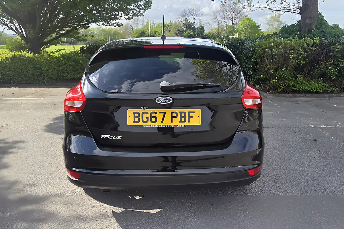 Used 2017 Ford Focus Zetec Edition Black - Interior and Exterior details 8