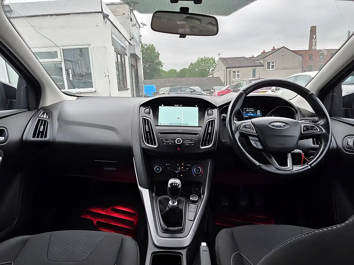 Used 2017 Ford Focus Zetec Edition Black - Interior and Exterior details 15