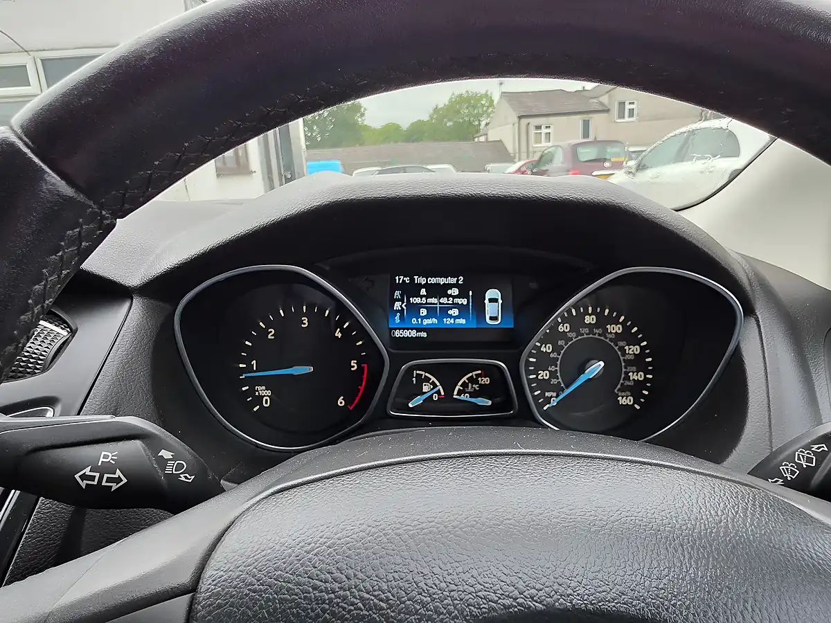 Used 2017 Ford Focus Zetec Edition Black - Interior and Exterior details 16
