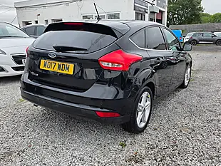 Used 2017 Ford Focus Zetec Edition Black - Interior and Exterior details 9