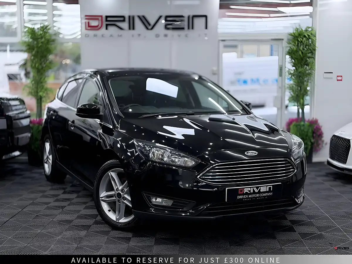 Used 2017 Ford Focus Zetec Edition Black - Front View