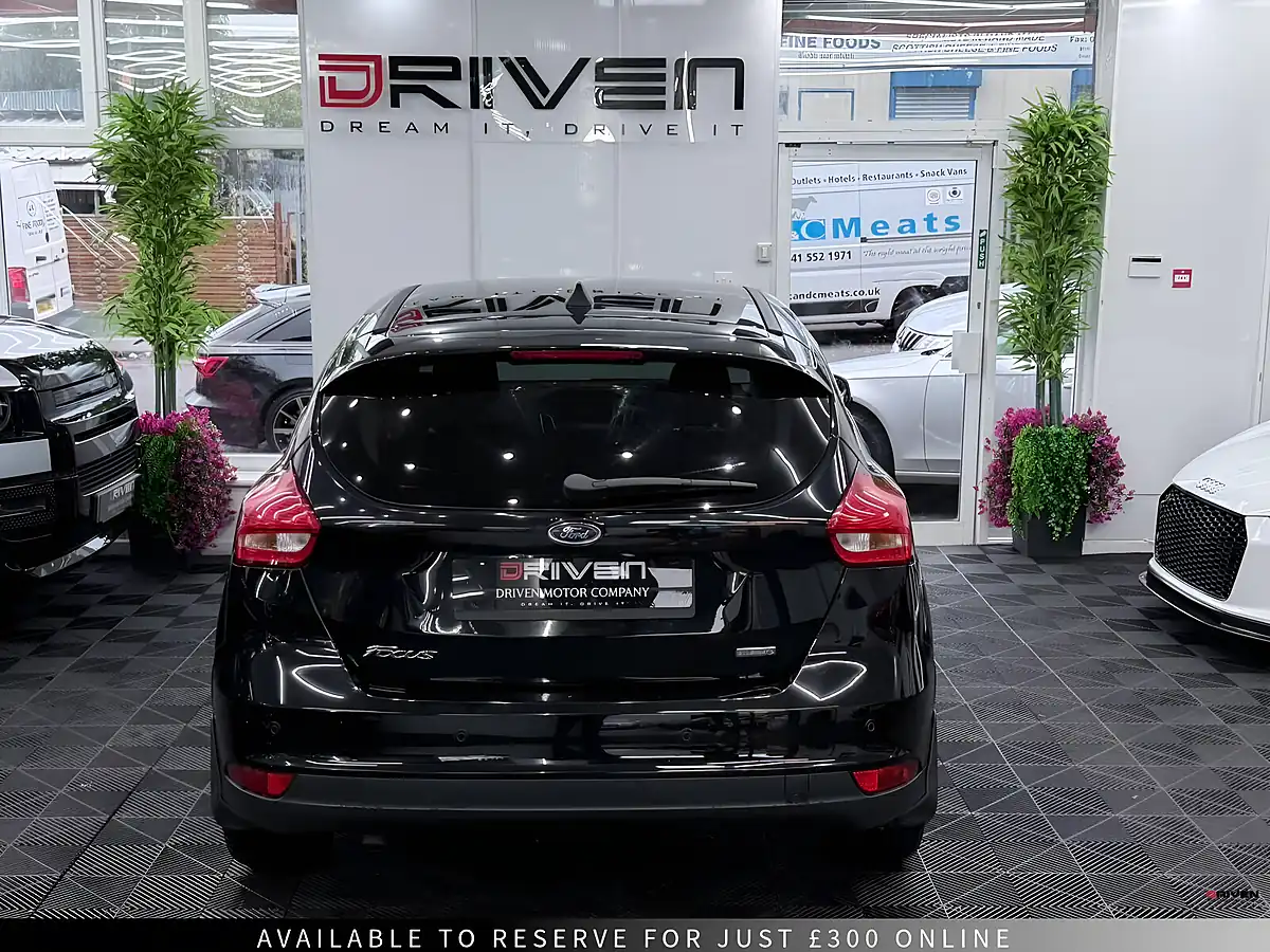 Used 2017 Ford Focus Zetec Edition Black - Interior and Exterior details 11