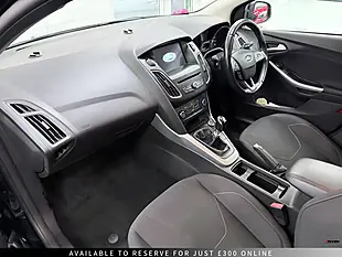 Used 2017 Ford Focus Zetec Edition Black - Interior and Exterior details 13