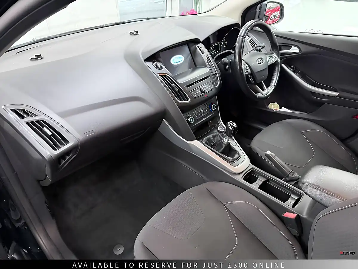 Used 2017 Ford Focus Zetec Edition Black - Interior and Exterior details 13