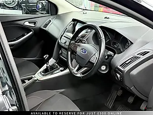 Used 2017 Ford Focus Zetec Edition Black - Interior and Exterior details 14