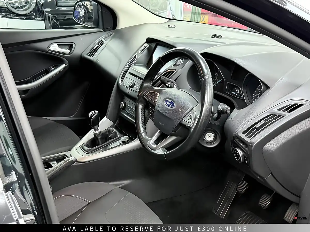 Used 2017 Ford Focus Zetec Edition Black - Interior and Exterior details 14