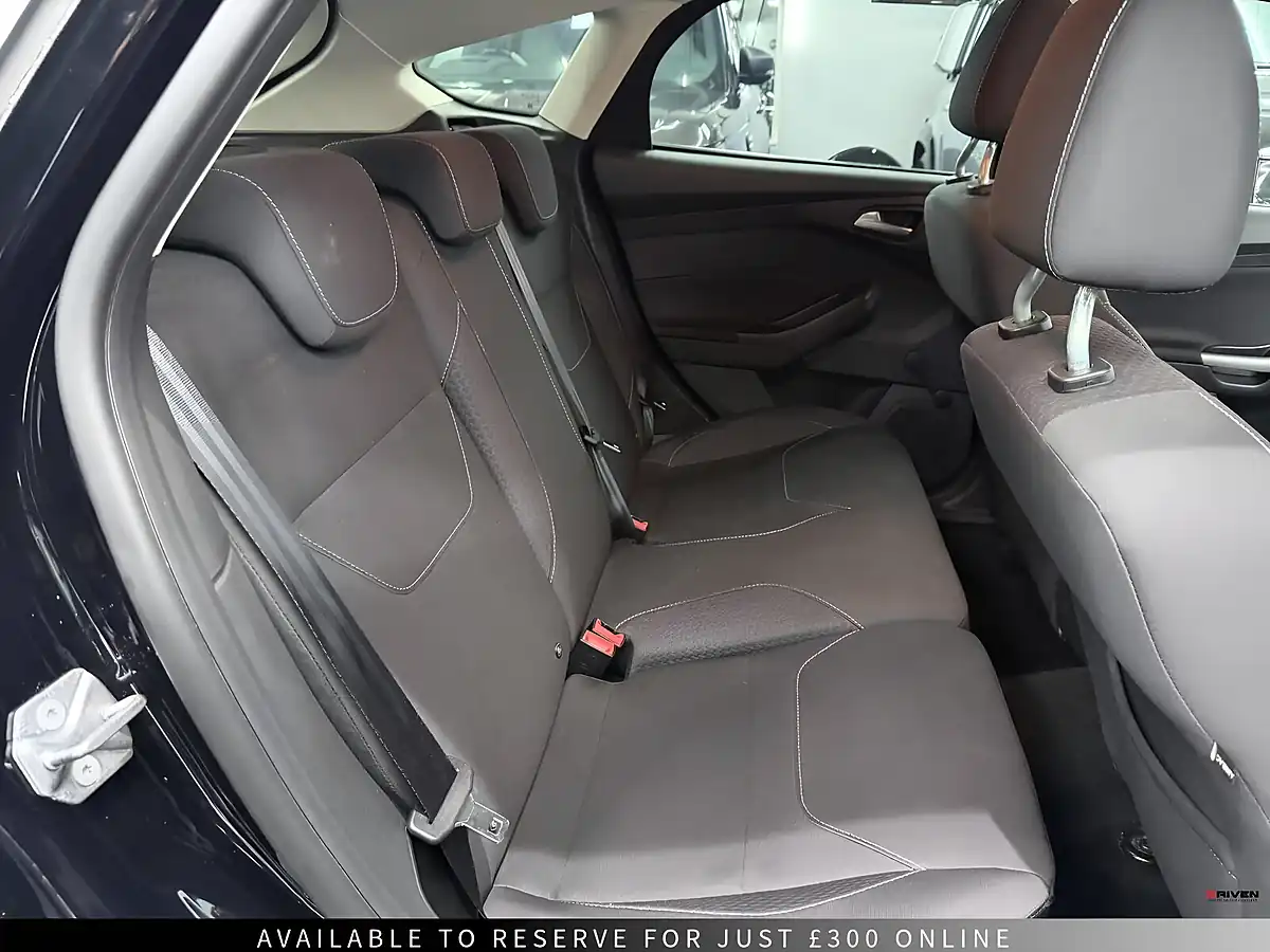 Used 2017 Ford Focus Zetec Edition Black - Interior and Exterior details 15