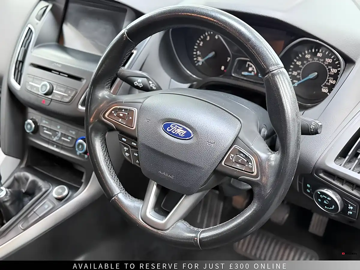 Used 2017 Ford Focus Zetec Edition Black - Interior and Exterior details 17
