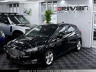 Used 2017 Ford Focus Zetec Edition Black - Interior and Exterior details 6