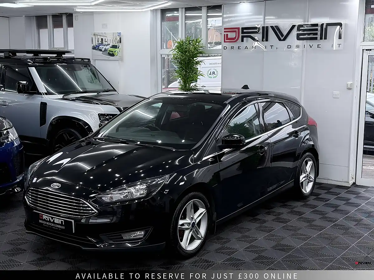 Used 2017 Ford Focus Zetec Edition Black - Interior and Exterior details 6