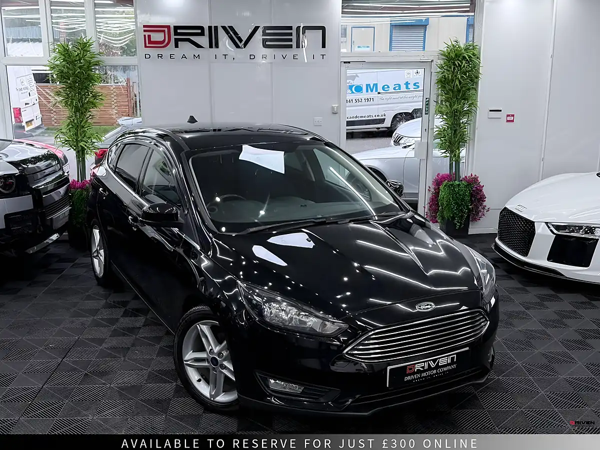 Used 2017 Ford Focus Zetec Edition Black - Interior and Exterior details 7