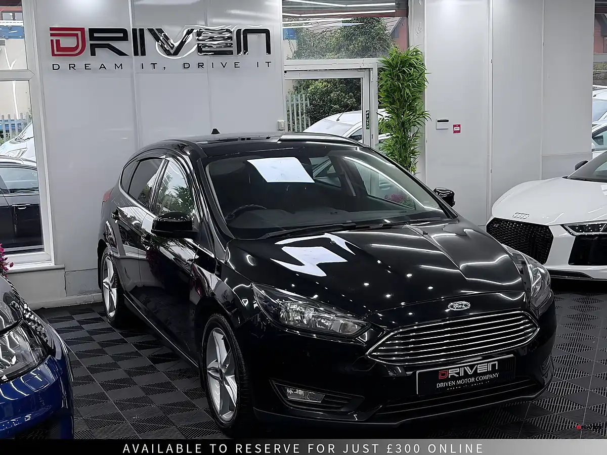 Used 2017 Ford Focus Zetec Edition Black - Interior and Exterior details 8
