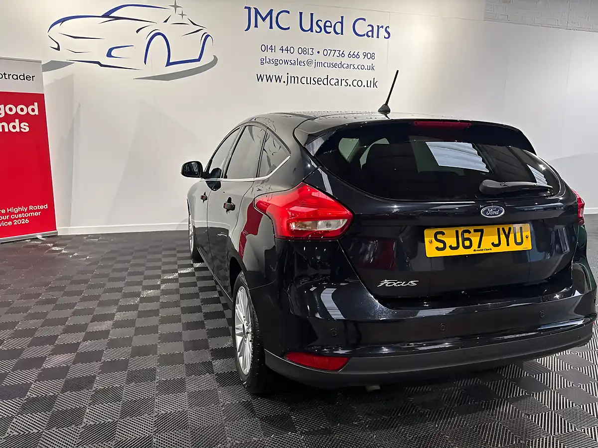 Used 2017 Ford Focus Zetec Edition Black - Interior and Exterior details 8