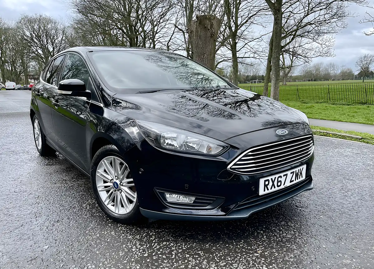 Used 2017 Ford Focus Zetec Edition Black - Front View