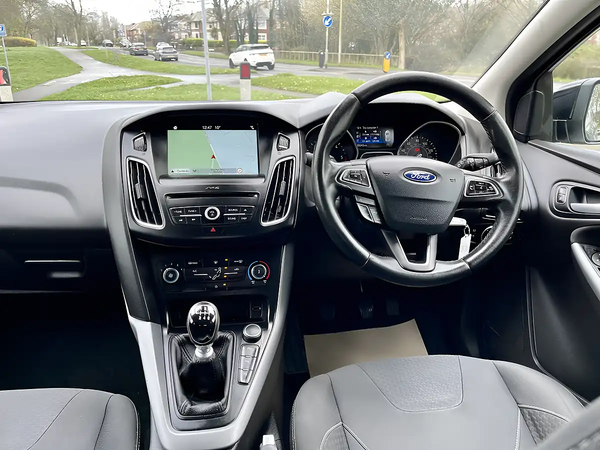 Used 2017 Ford Focus Zetec Edition Black - Interior and Exterior details 9