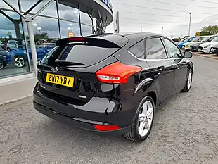 Used 2017 Ford Focus Zetec Edition Black - Interior and Exterior details 9