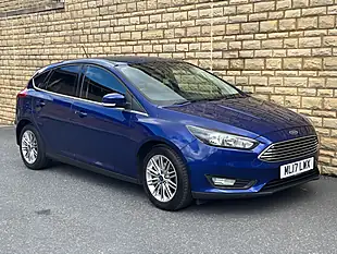 Used 2017 Ford Focus Zetec Edition Blue - Interior and Exterior details 11