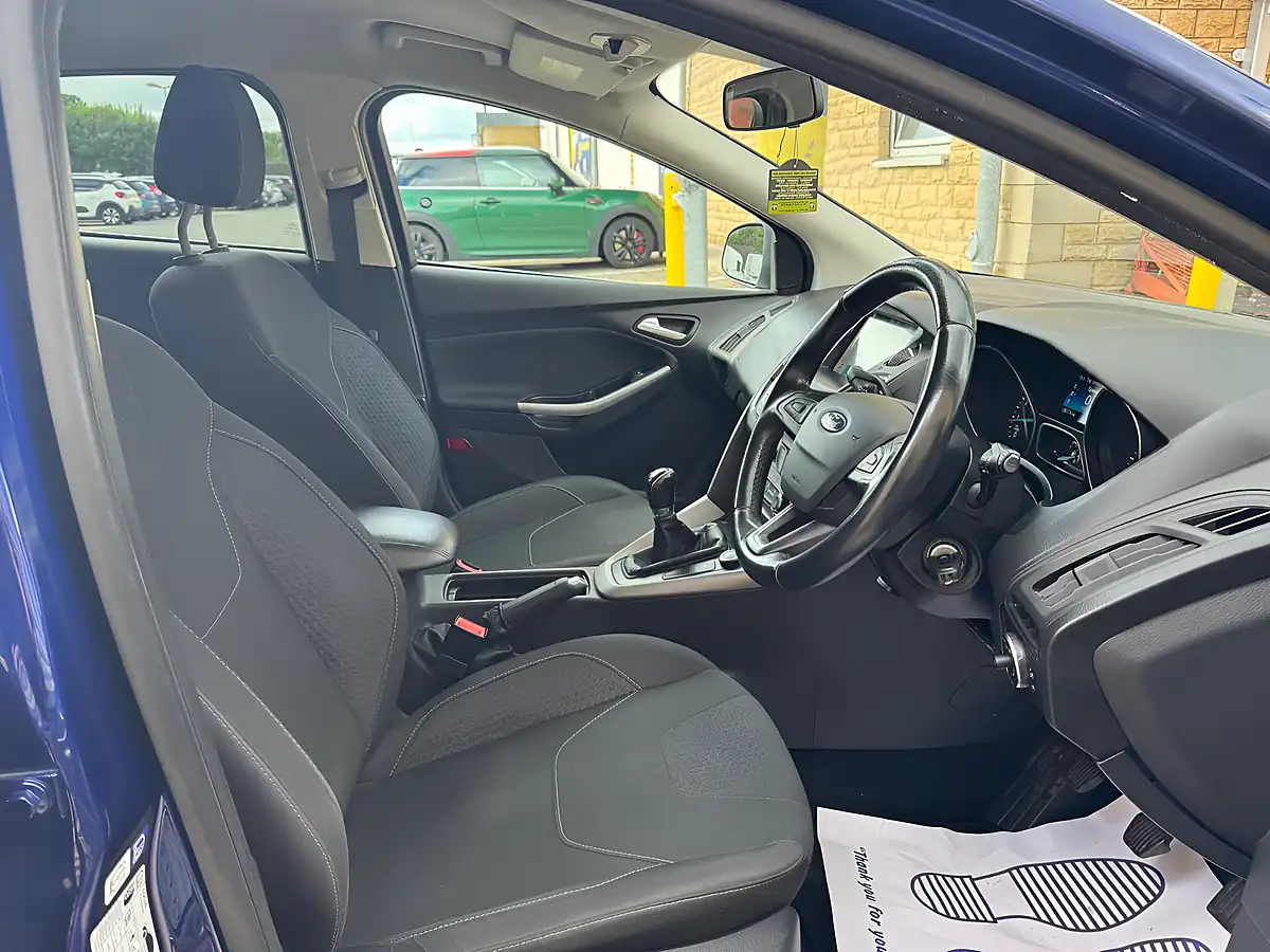 Used 2017 Ford Focus Zetec Edition Blue - Interior and Exterior details 2