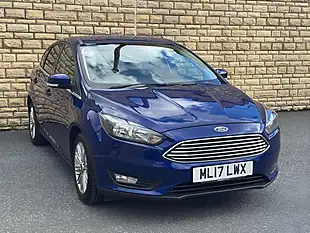 Used 2017 Ford Focus Zetec Edition Blue - Interior and Exterior details 8